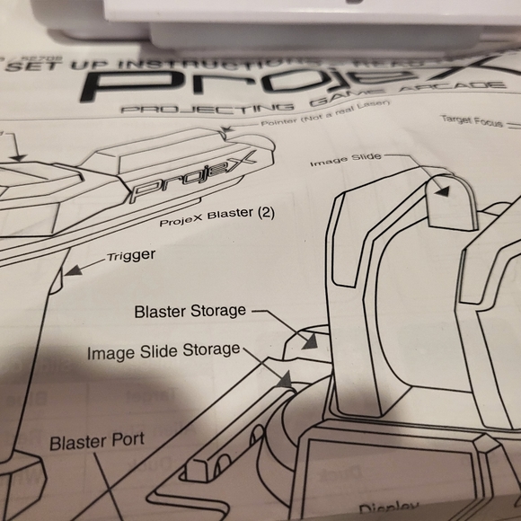 Projex kids toys projecting game arcade electronics new no box - Picture 10 of 12